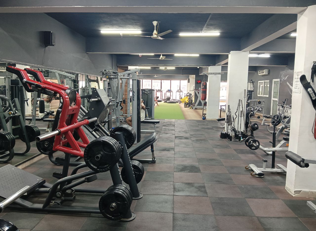 Weight Training Area - Premium strength training equipment